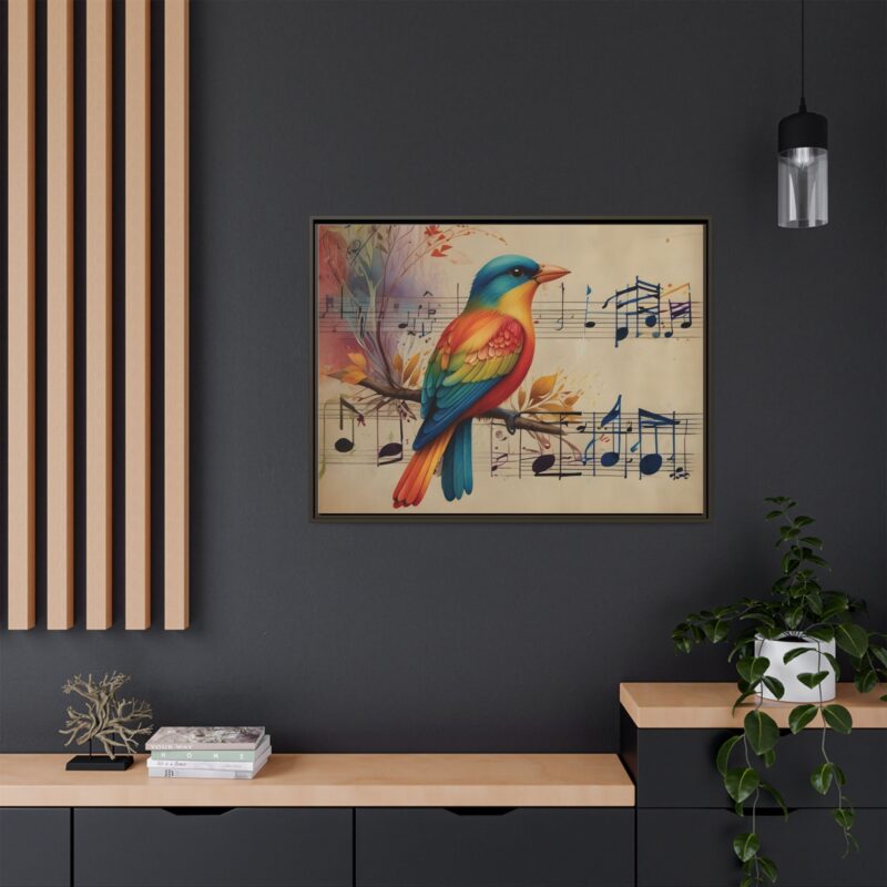 Modern Minimalist Music Art Featuring Birds and Nature - Image 120