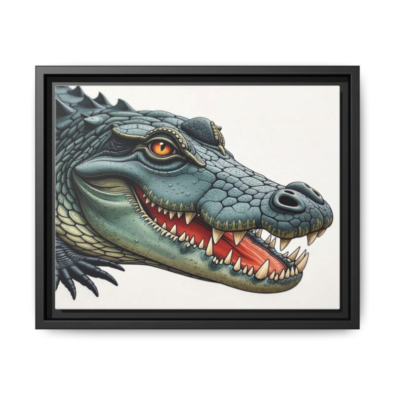 Canvas Print - Alligator Head Close-Up - Image 10