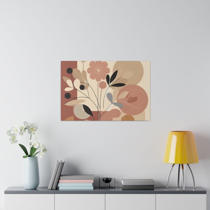 Floral Pop: Canvas Art a Modern Twist on a Classic Theme - Image 64
