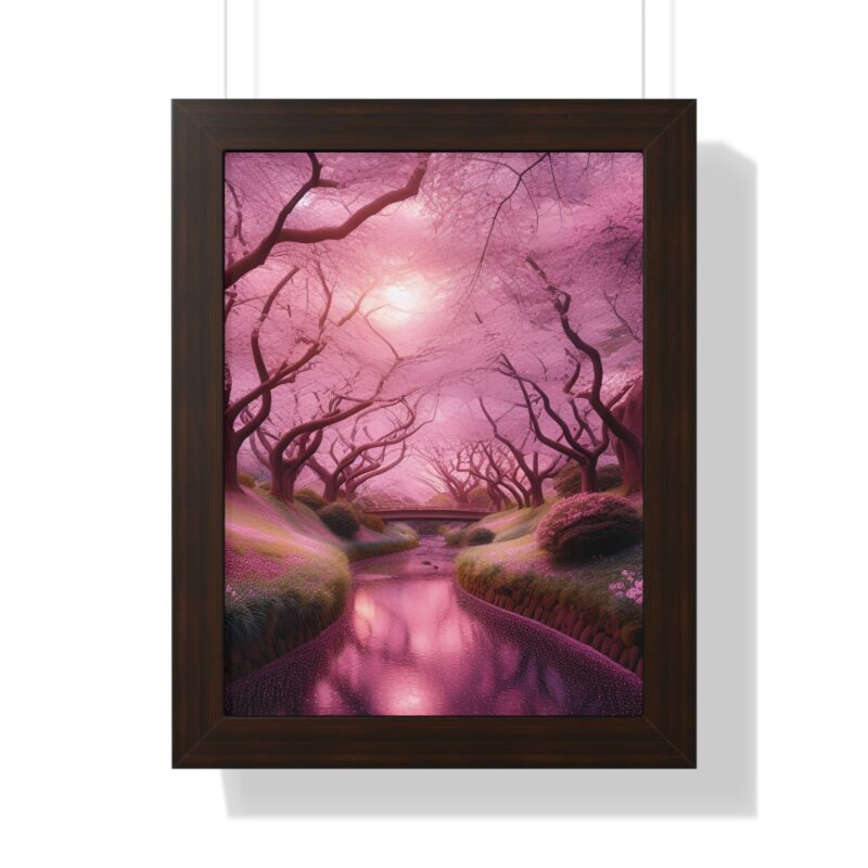 Serene Elegance: Cherry Blossoms  - Canvas Wall Art for Your Living Room and Office Décor" - Image 22
