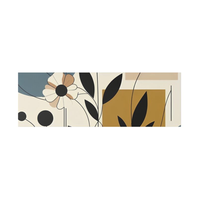Pop Floral Abstract art on Canvas A Bold and Vibrant Statement - Image 70