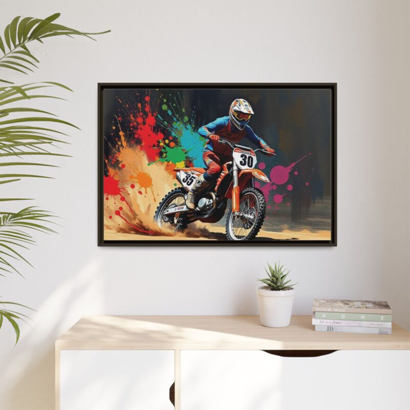 Matte Canvas, Framed (Multi-color) - Image 98