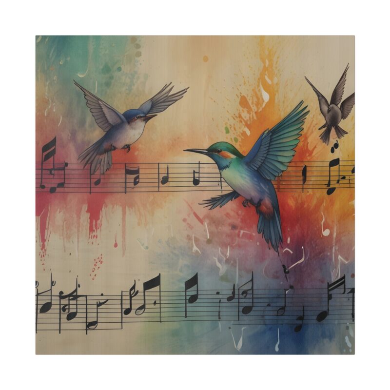 Vibrant Digital Abstract Art with Nature and Bird Elements - Image 46