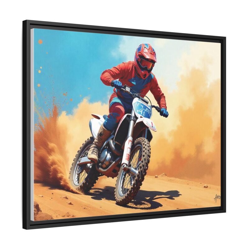 Wall Art  thrilling energy of motocross racing - Image 85