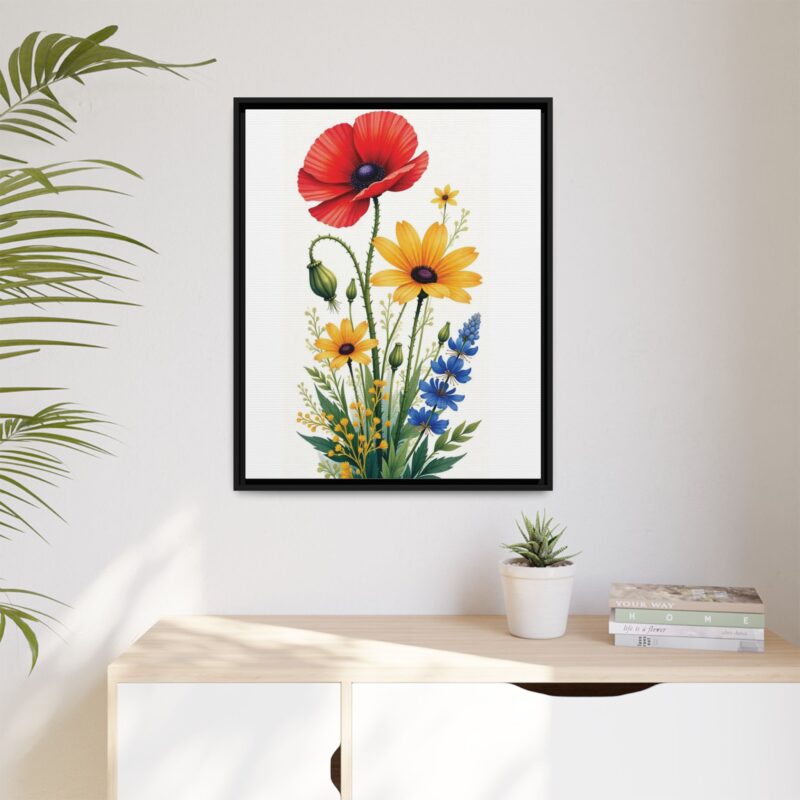 Canvas Print Wildflower Bouquet - Image 89