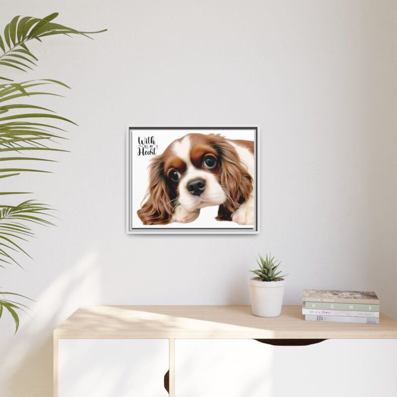 Canvas Art Print Cavalier King Charles Spaniel - Image 73