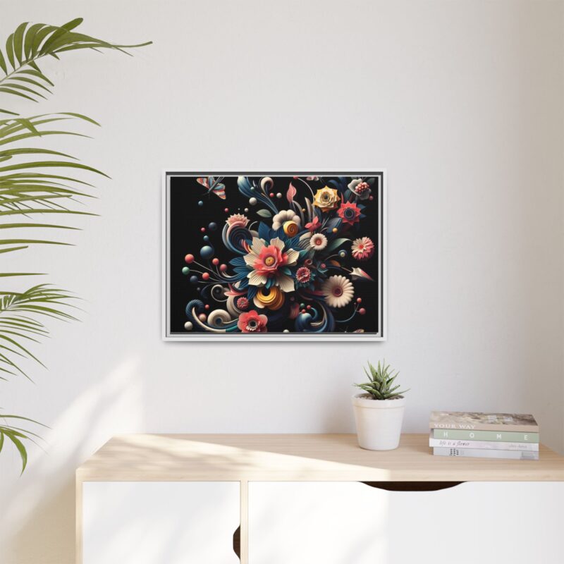 Elevate Your Space with Stunning Floral Abstract Wall Art - Image 89