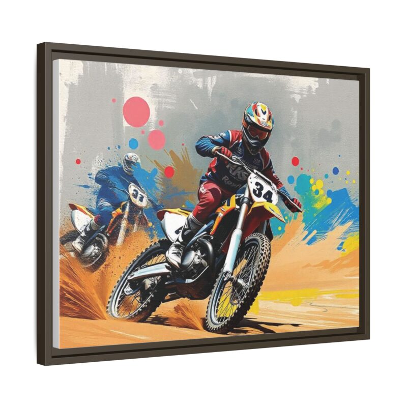 Canvas Wall Art Motocross Rider - Image 75