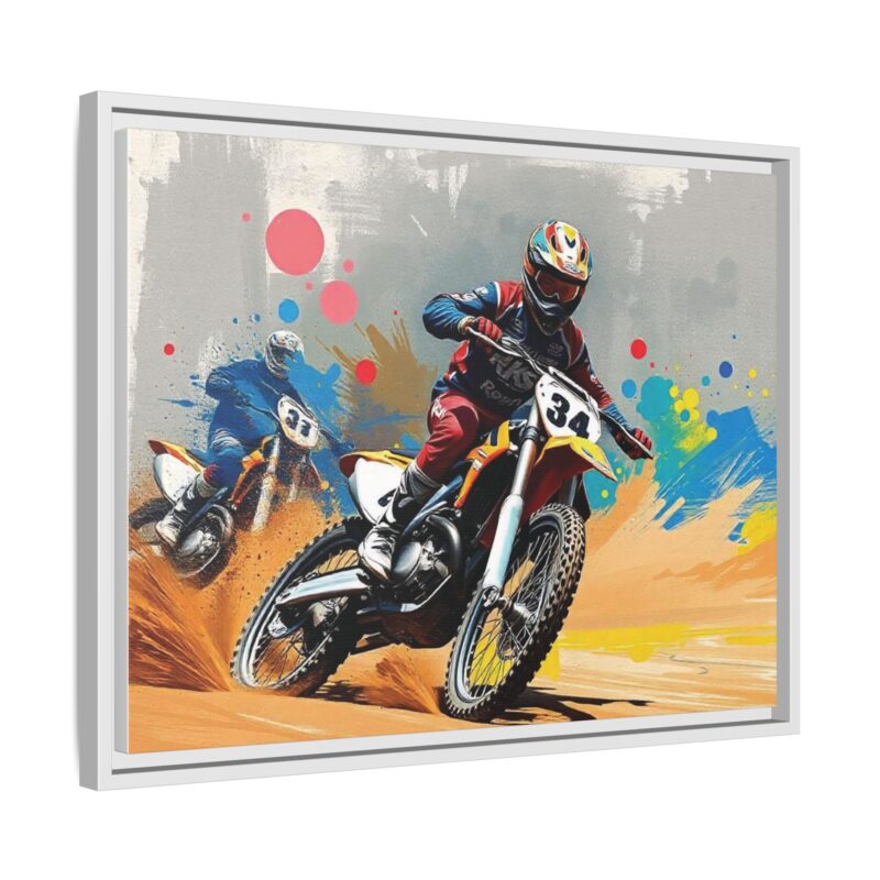 Canvas Wall Art Motocross Rider - Image 79