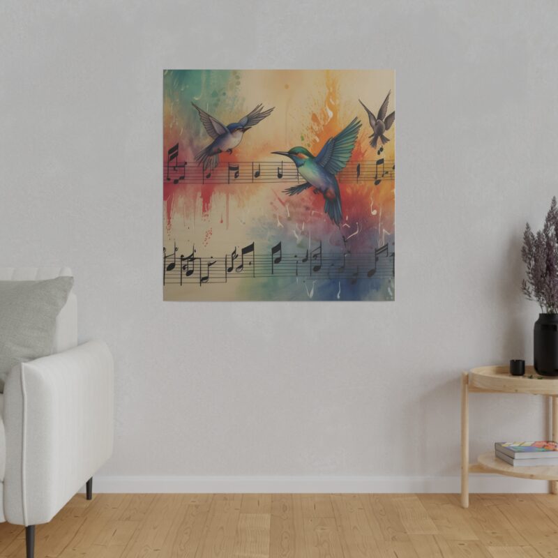 Vibrant Digital Abstract Art with Nature and Bird Elements - Image 52