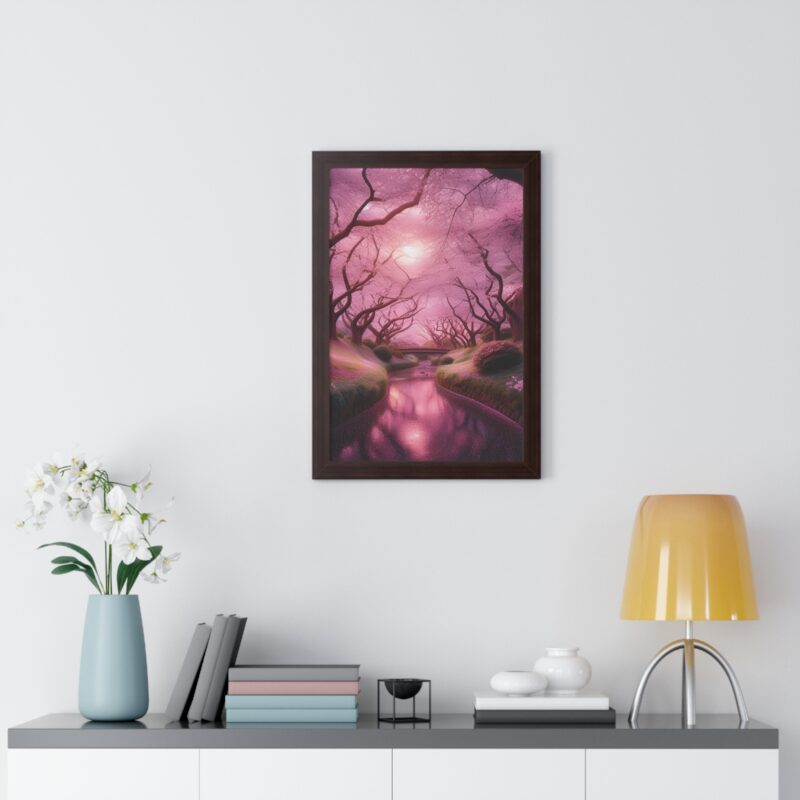 Serene Elegance: Cherry Blossoms  - Canvas Wall Art for Your Living Room and Office Décor" - Image 32