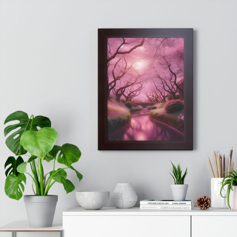 Serene Elegance: Cherry Blossoms  - Canvas Wall Art for Your Living Room and Office Décor" - Image 23