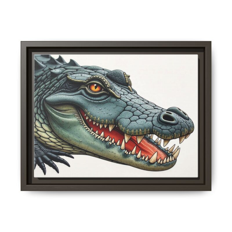 Canvas Print - Alligator Head Close-Up - Image 42