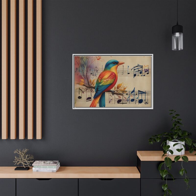 Modern Minimalist Music Art Featuring Birds and Nature - Image 116