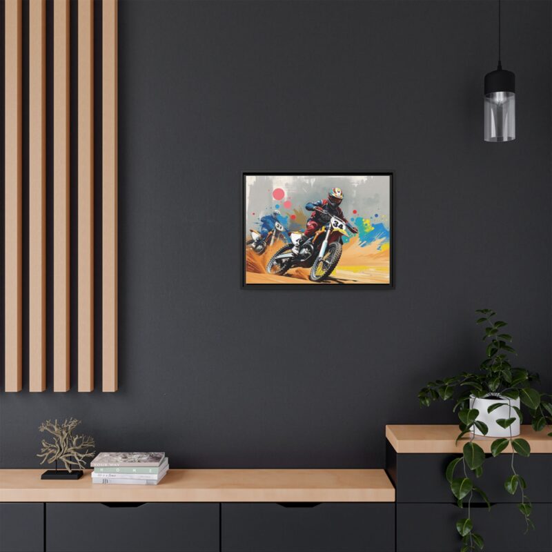 Canvas Wall Art Motocross Rider - Image 21