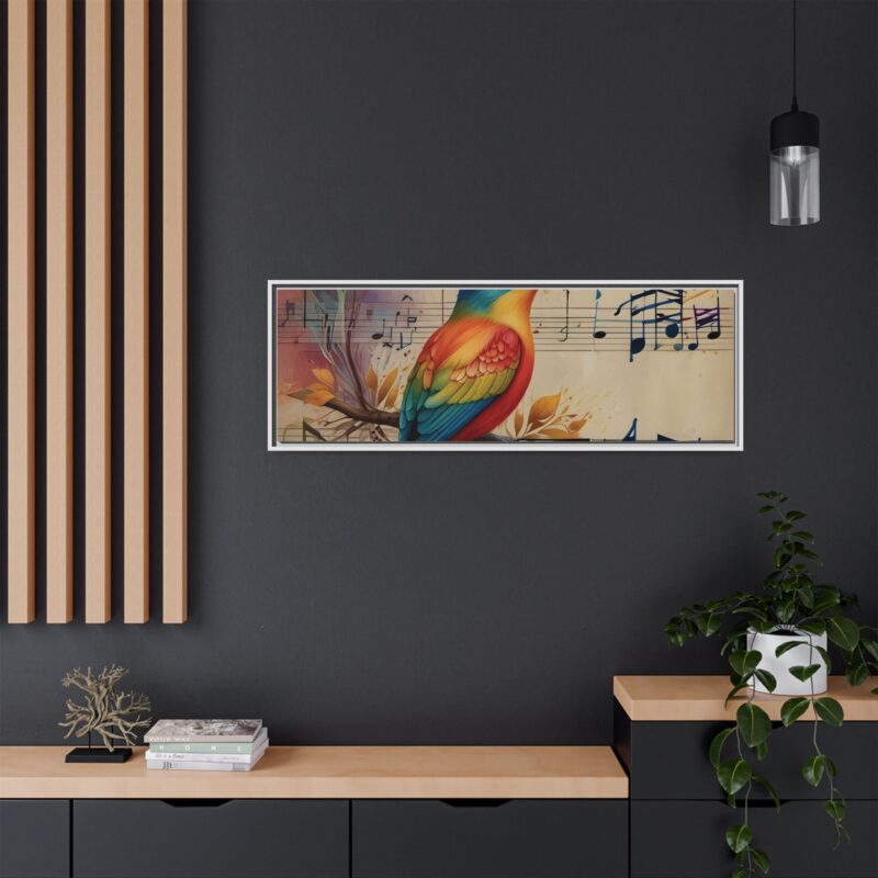 Modern Minimalist Music Art Featuring Birds and Nature - Image 180