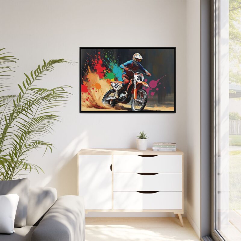 Matte Canvas, Framed (Multi-color) - Image 39