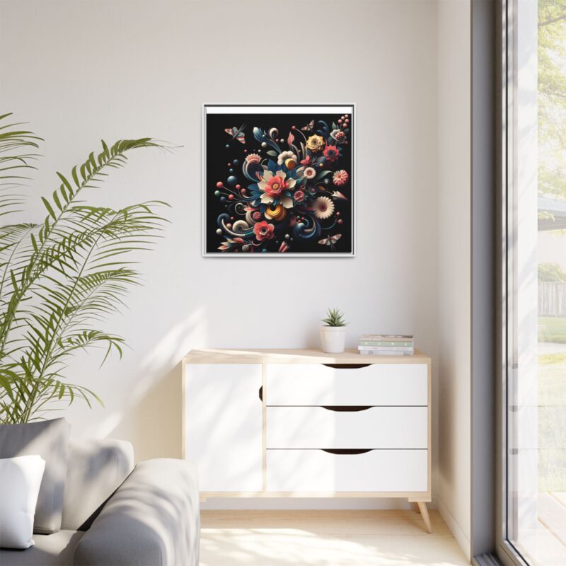 Elevate Your Space with Stunning Floral Abstract Wall Art - Image 153