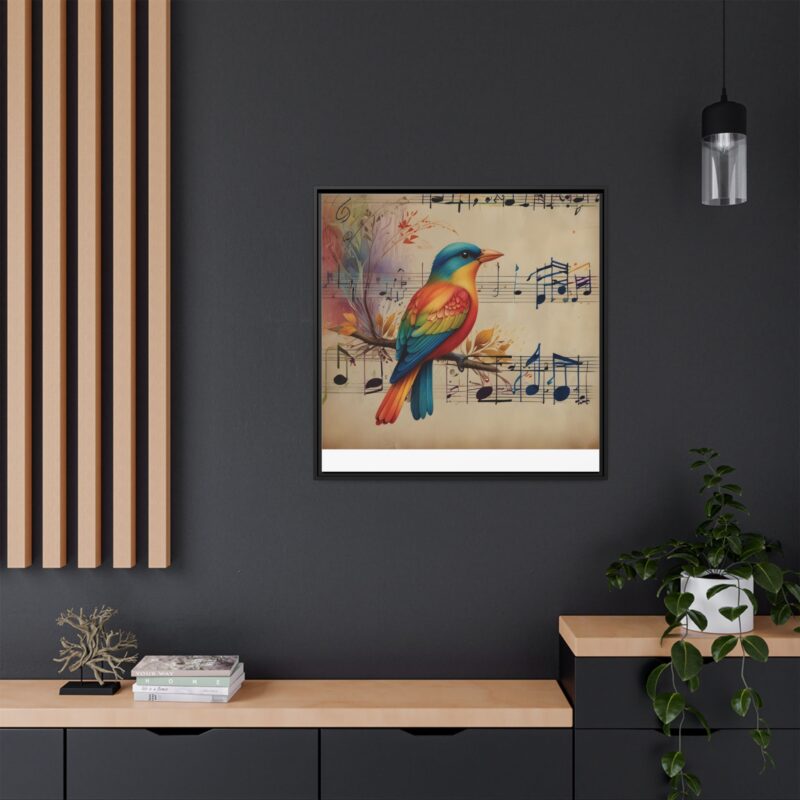 Modern Minimalist Music Art Featuring Birds and Nature - Image 52