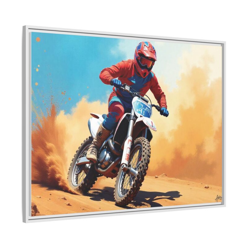 Wall Art  thrilling energy of motocross racing - Image 81