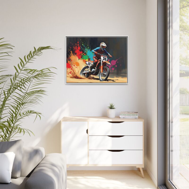 Matte Canvas, Framed (Multi-color) - Image 111