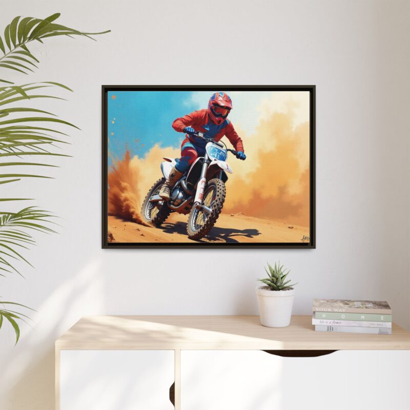 Wall Art  thrilling energy of motocross racing - Image 69