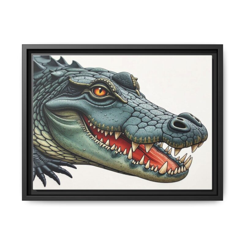 Canvas Print - Alligator Head Close-Up - Image 14