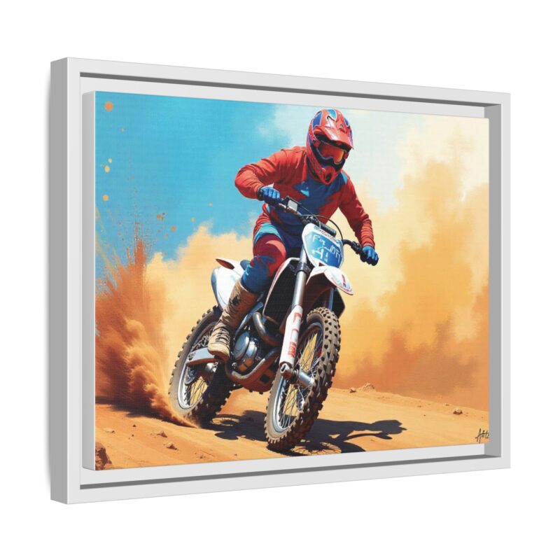 Wall Art  thrilling energy of motocross racing - Image 51