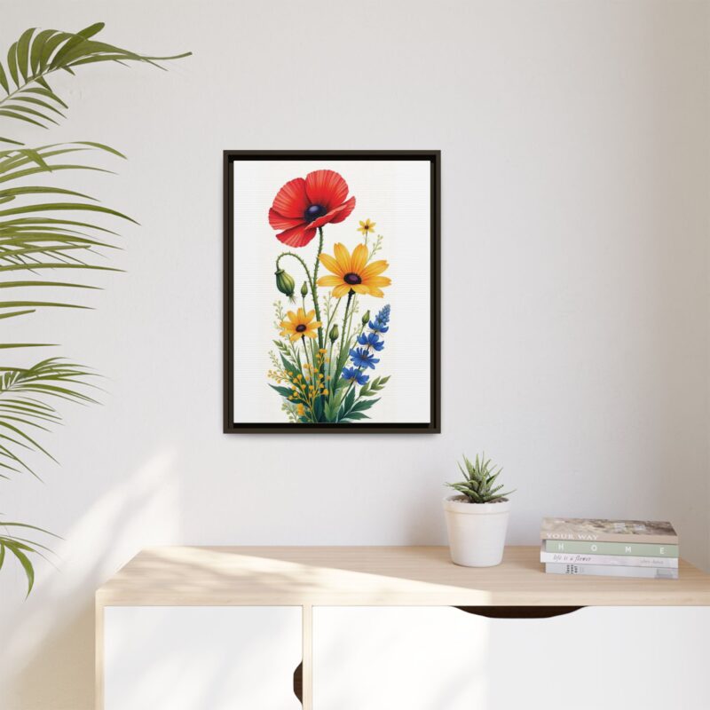 Canvas Print Wildflower Bouquet - Image 61