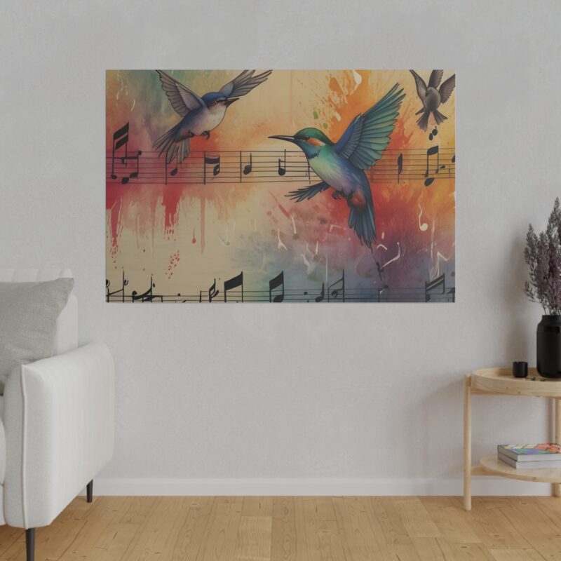 Vibrant Digital Abstract Art with Nature and Bird Elements - Image 40