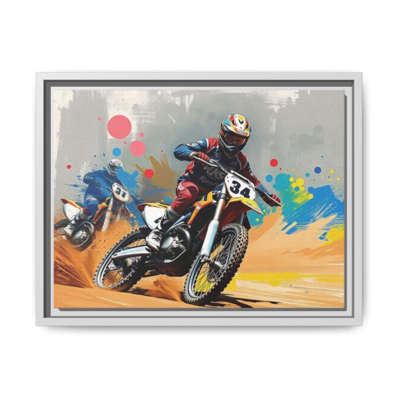 Canvas Wall Art Motocross Rider - Image 62