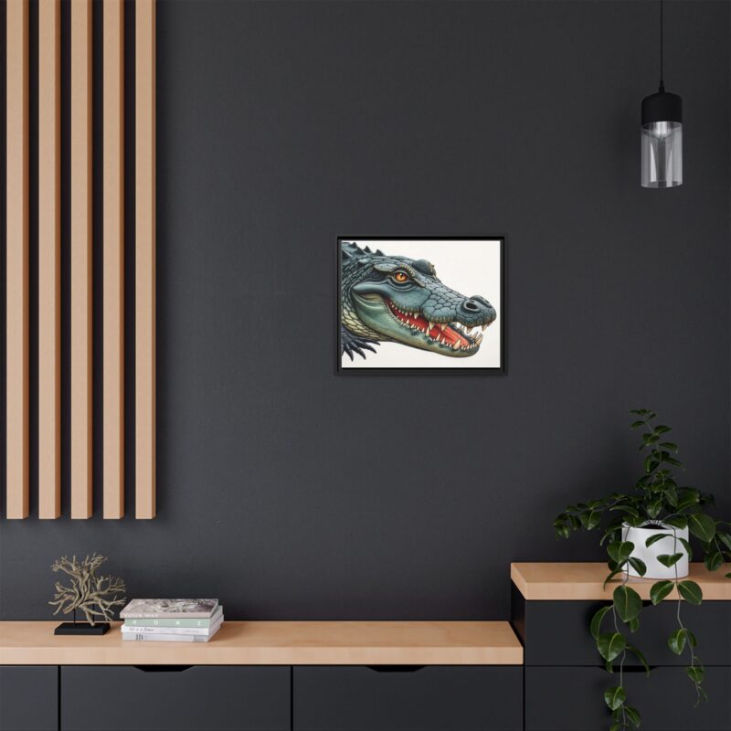 Canvas Print - Alligator Head Close-Up - Image 20