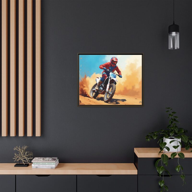 Wall Art  thrilling energy of motocross racing - Image 90