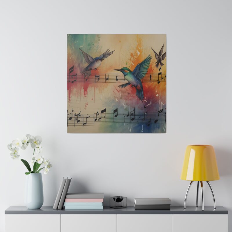 Vibrant Digital Abstract Art with Nature and Bird Elements - Image 45