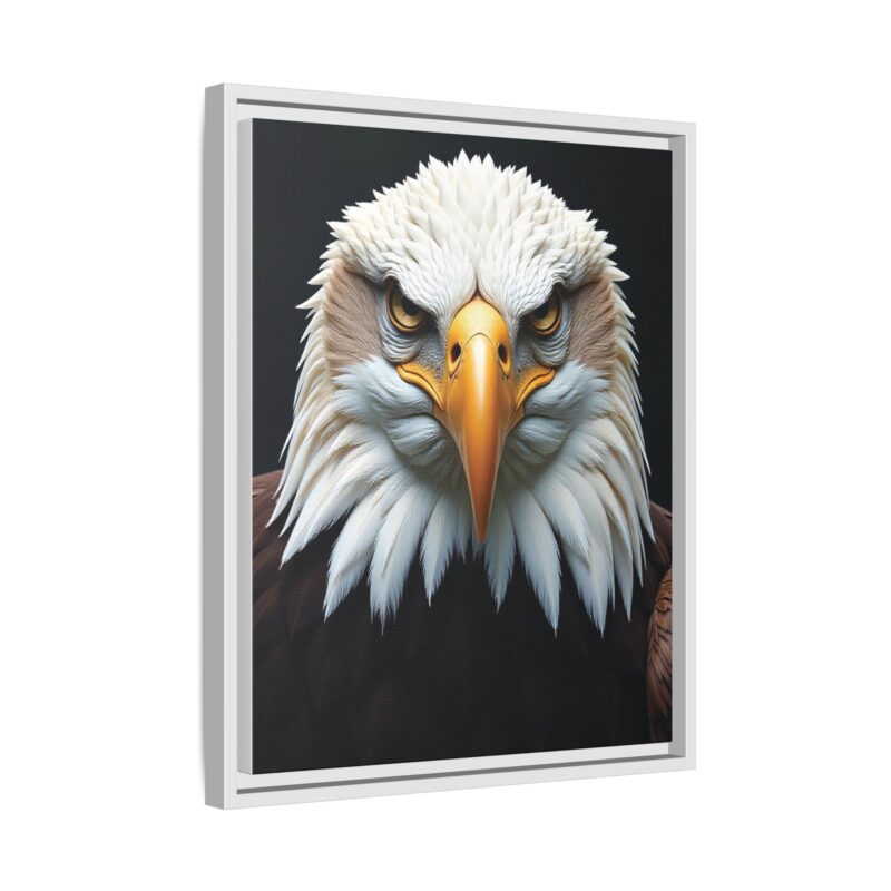 Canvas Art Print on Intense Stare of the Bald Eagle - Image 63