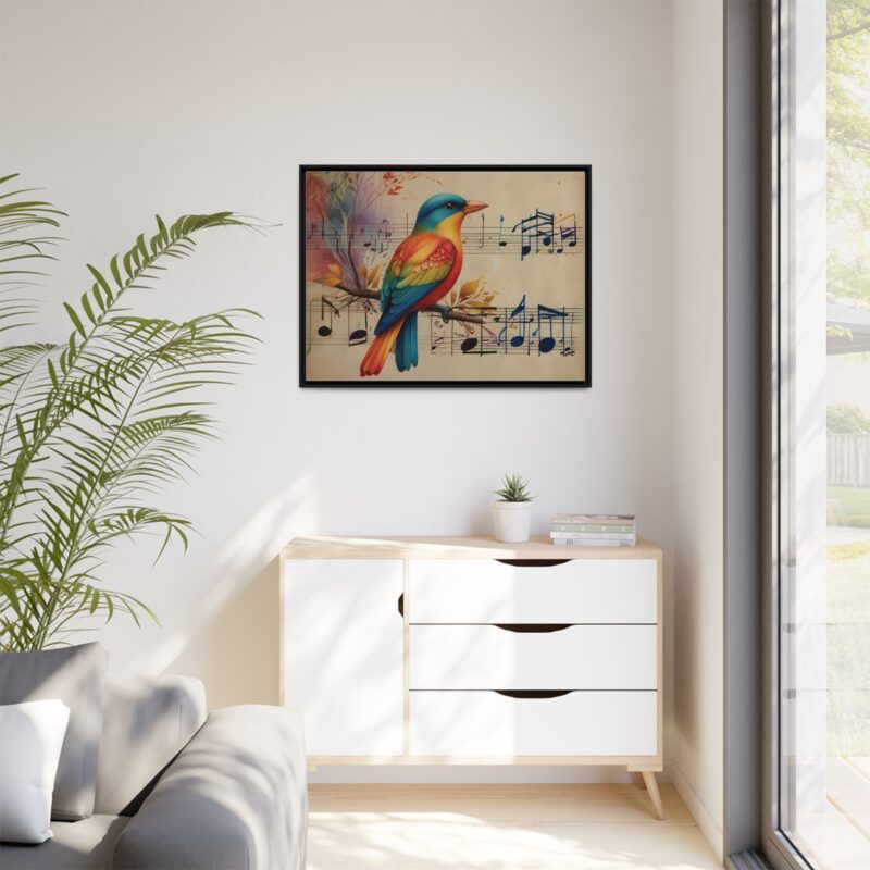 Modern Minimalist Music Art Featuring Birds and Nature - Image 33