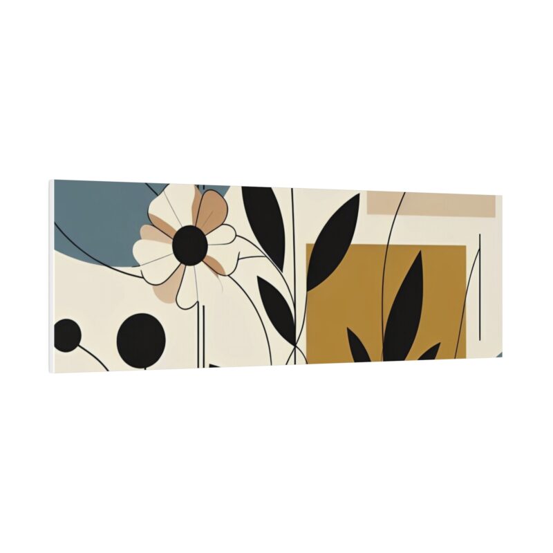 Pop Floral Abstract art on Canvas A Bold and Vibrant Statement - Image 71
