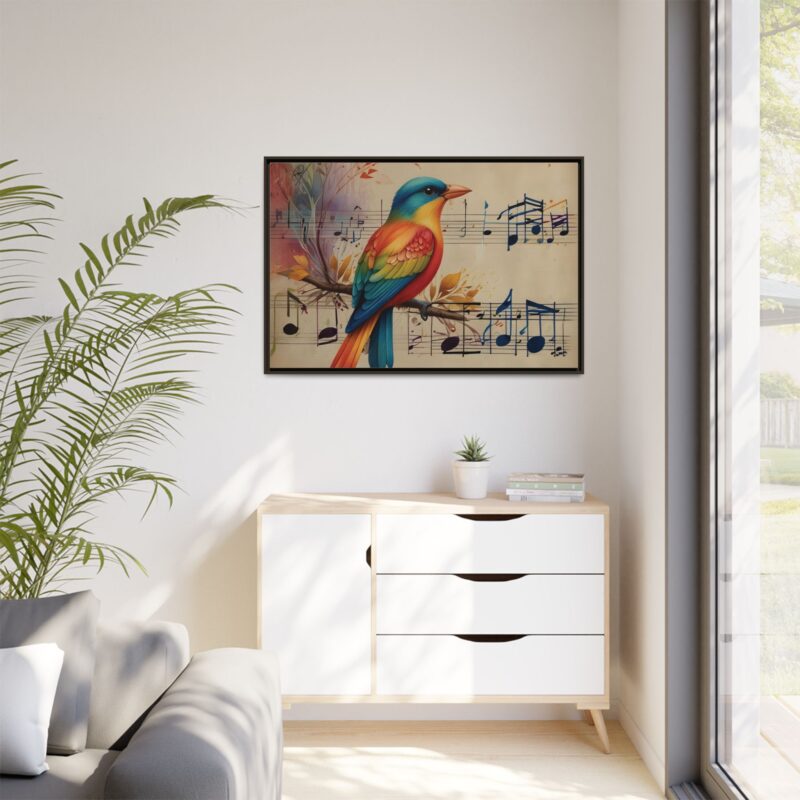 Modern Minimalist Music Art Featuring Birds and Nature - Image 125