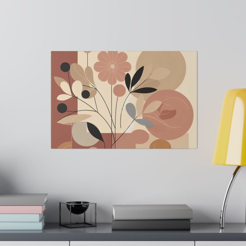 Floral Pop: Canvas Art a Modern Twist on a Classic Theme - Image 60