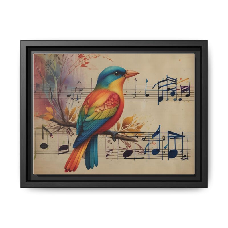 Modern Minimalist Music Art Featuring Birds and Nature - Image 6