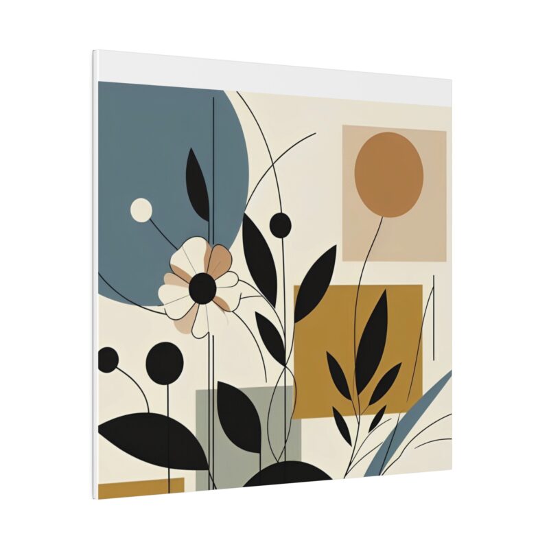 Pop Floral Abstract art on Canvas A Bold and Vibrant Statement - Image 100
