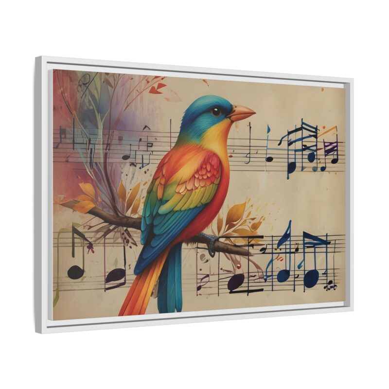 Modern Minimalist Music Art Featuring Birds and Nature - Image 99
