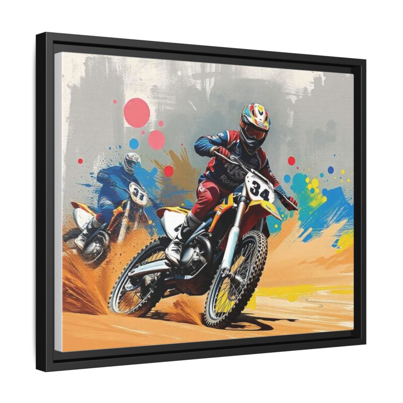 Canvas Wall Art Motocross Rider - Image 19