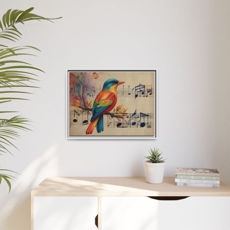 Modern Minimalist Music Art Featuring Birds and Nature - Image 89