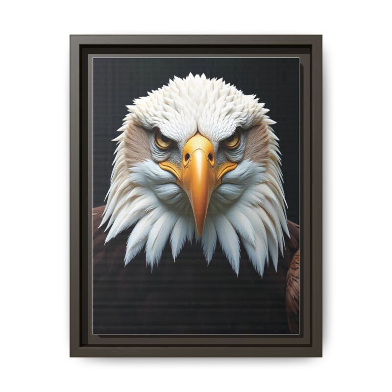 Canvas Art Print on Intense Stare of the Bald Eagle - Image 34