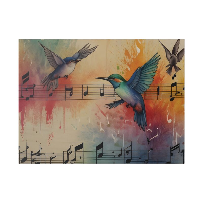 Vibrant Digital Abstract Art with Nature and Bird Elements - Image 26