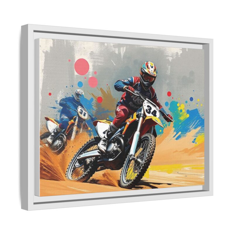 Canvas Wall Art Motocross Rider - Image 63