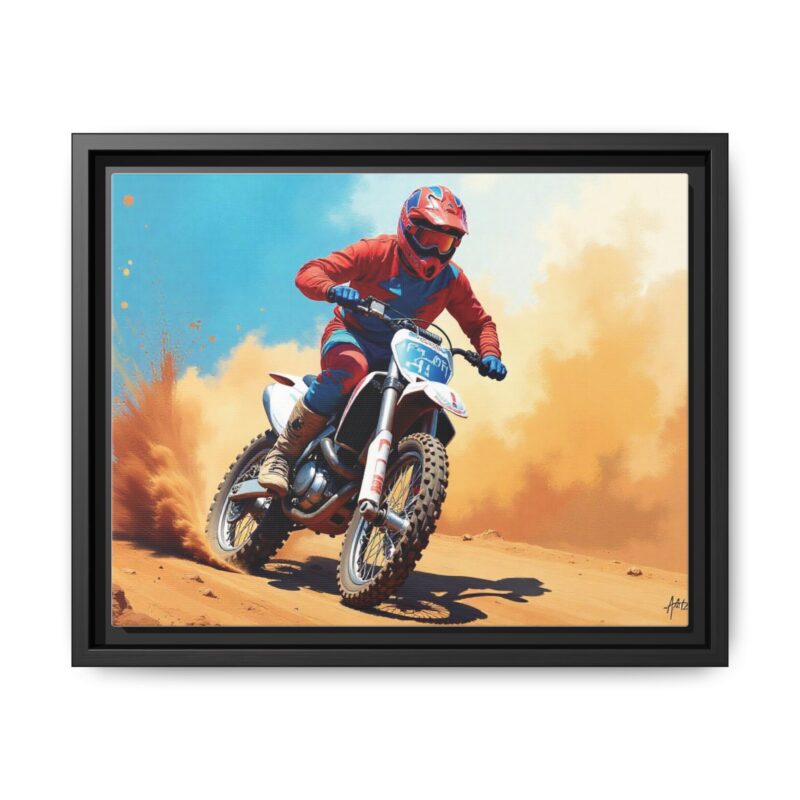 Wall Art  thrilling energy of motocross racing - Image 10