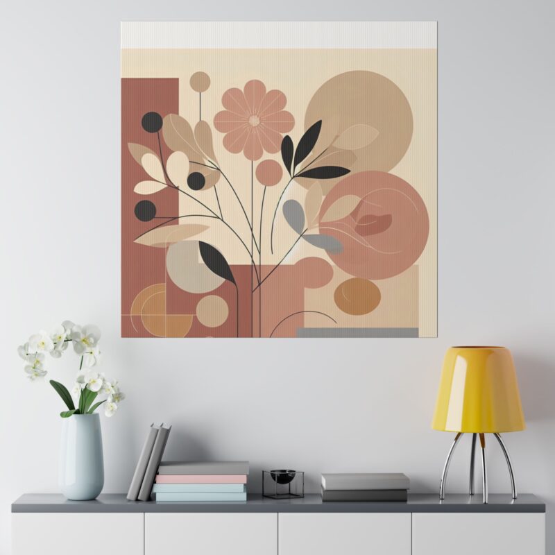 Floral Pop: Canvas Art a Modern Twist on a Classic Theme - Image 52