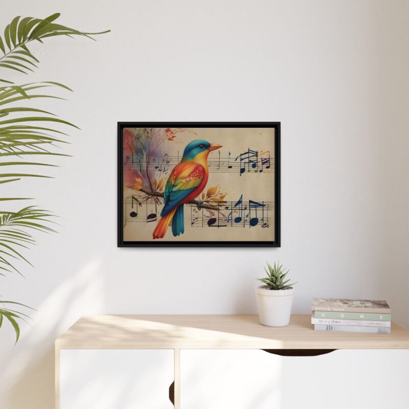 Modern Minimalist Music Art Featuring Birds and Nature - Image 21